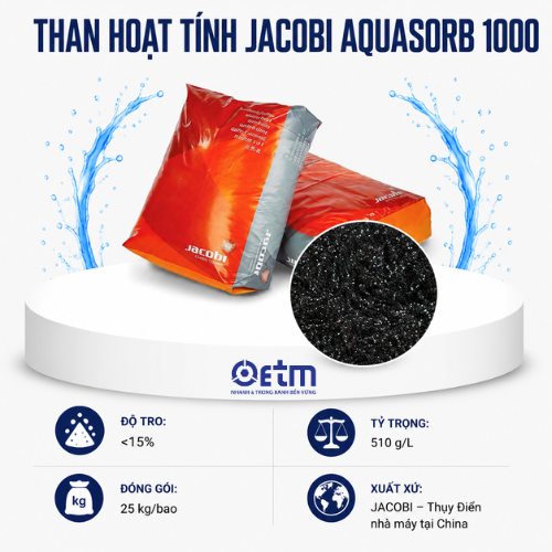 Than hoạt tính JACOBI AquaSorb 1000